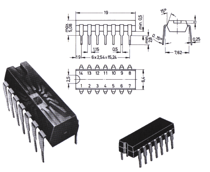 Dual-In-Line-Gehäse